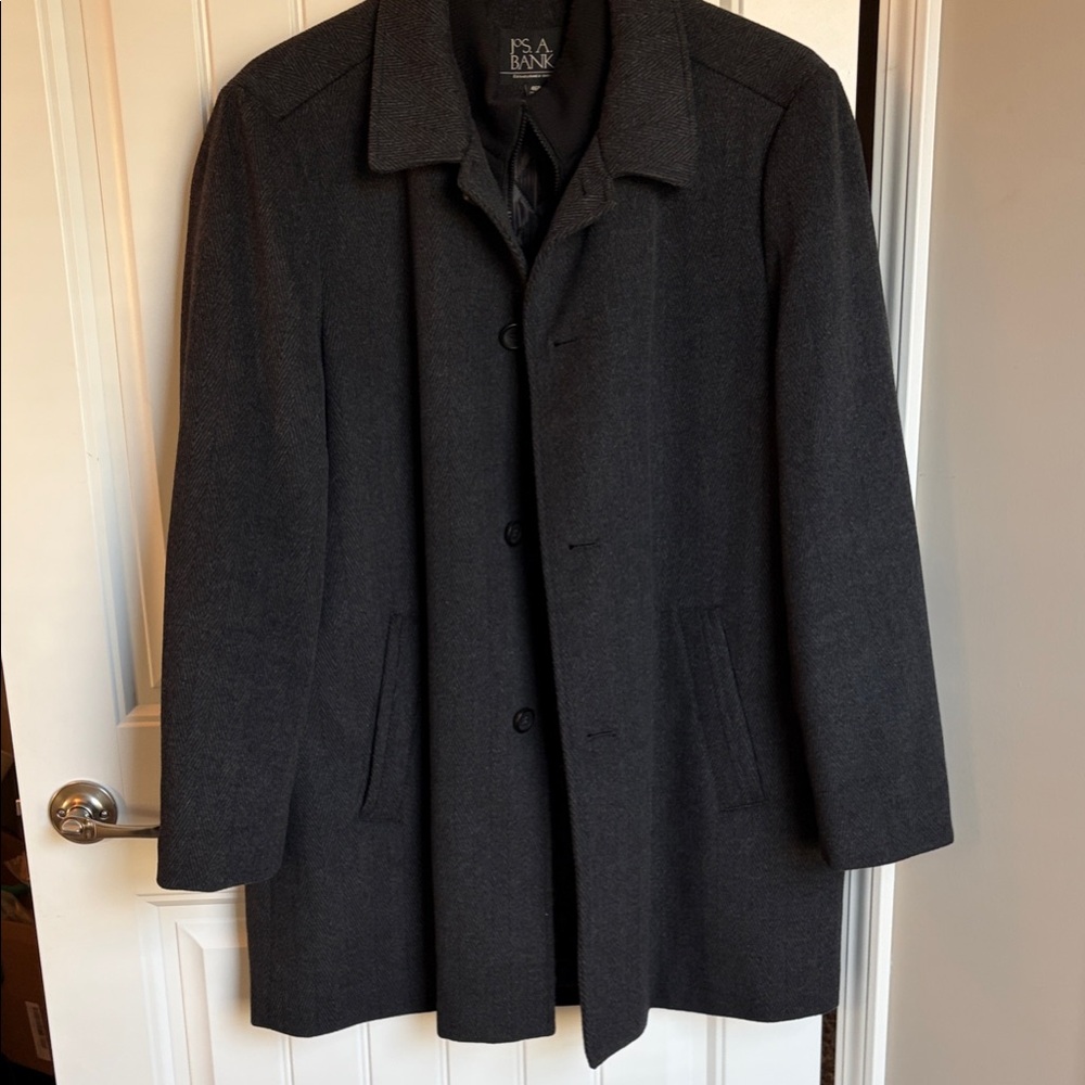 Jos. A. Bank Tailored Fit Upton Car Coat